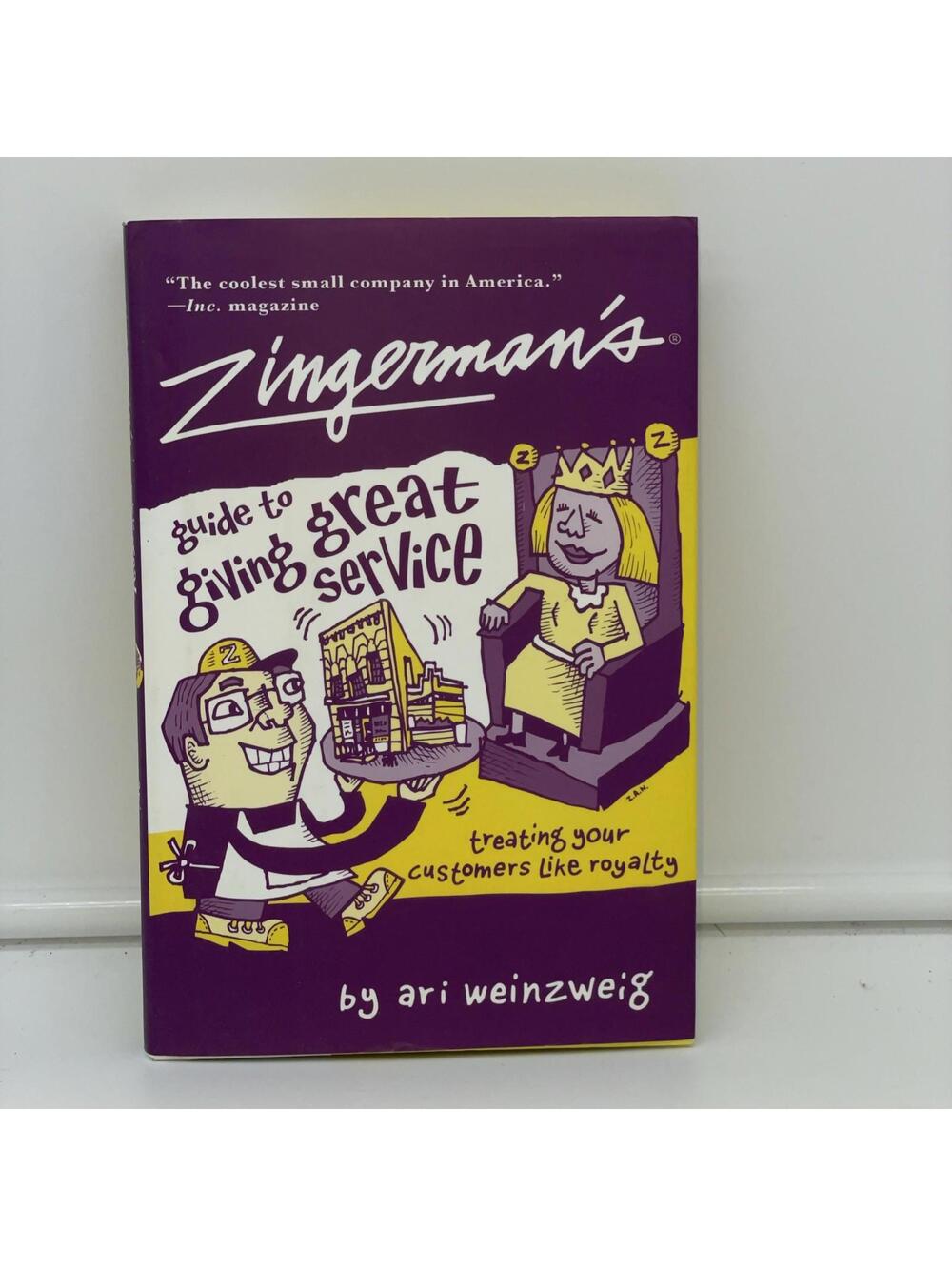 Zingerman's Guide to Giving Great Service by Ari Weinzweig (2004, Hardcover)
